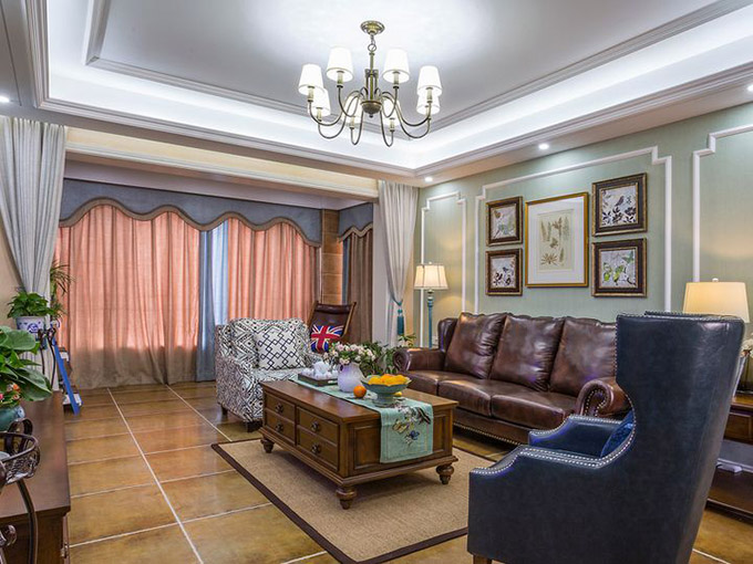 長(zhǎng)沙80平米三居室小戶(hù)型北歐古典風(fēng)格裝修案例