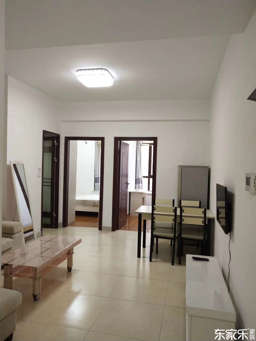 湘潭財富廣場67平米現(xiàn)代簡約風格裝修案例